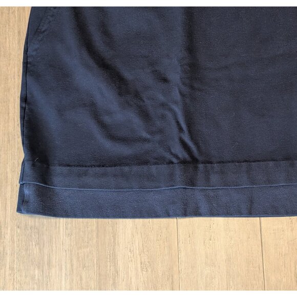 CAbi, Double Layer Knit Mini Skirt, Navy Blue, Sz 16 - Picture 9 of 9